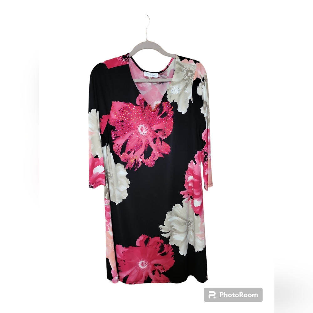 Calvin klein 3 quarter sleeve shirt